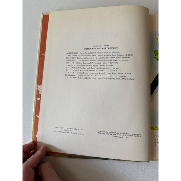 Asterix Le Gavlois Chez Les Helvetes Goscinny Uderzo Dargaud 1970 Import France - Picture 6 of 8